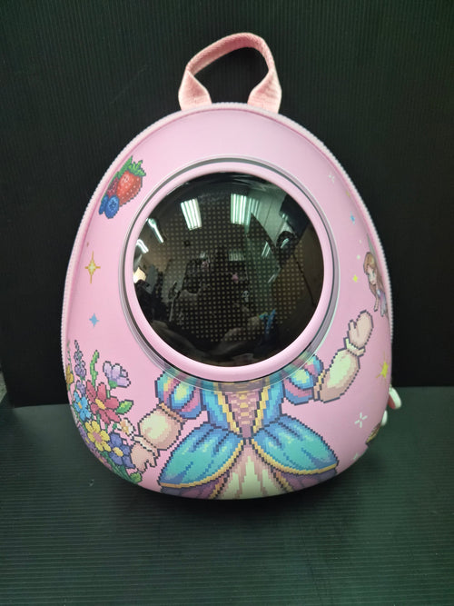 Astronaut LED Backpack 🚀✨ Pink