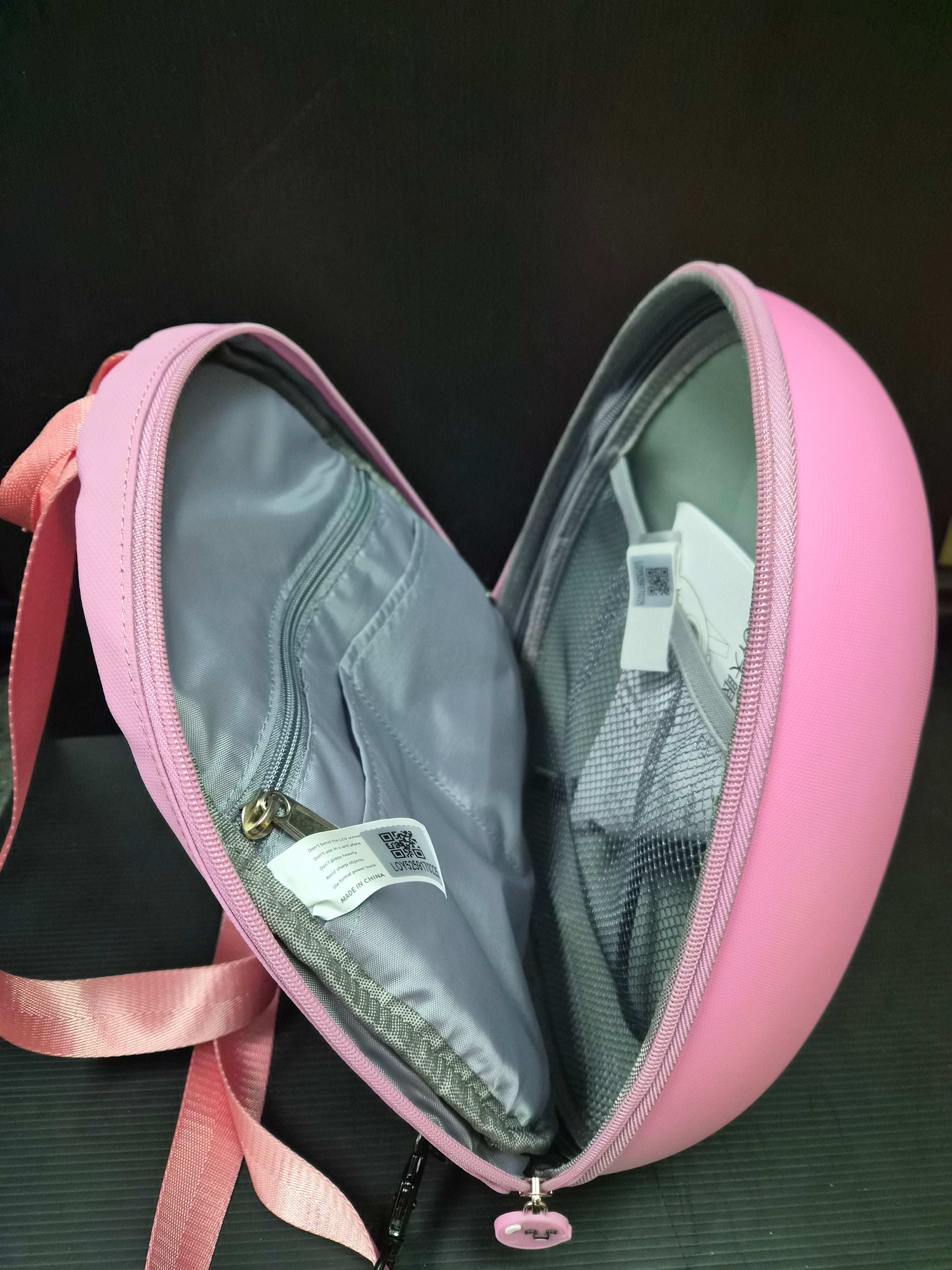 Pink Monster LED Eye Backpack