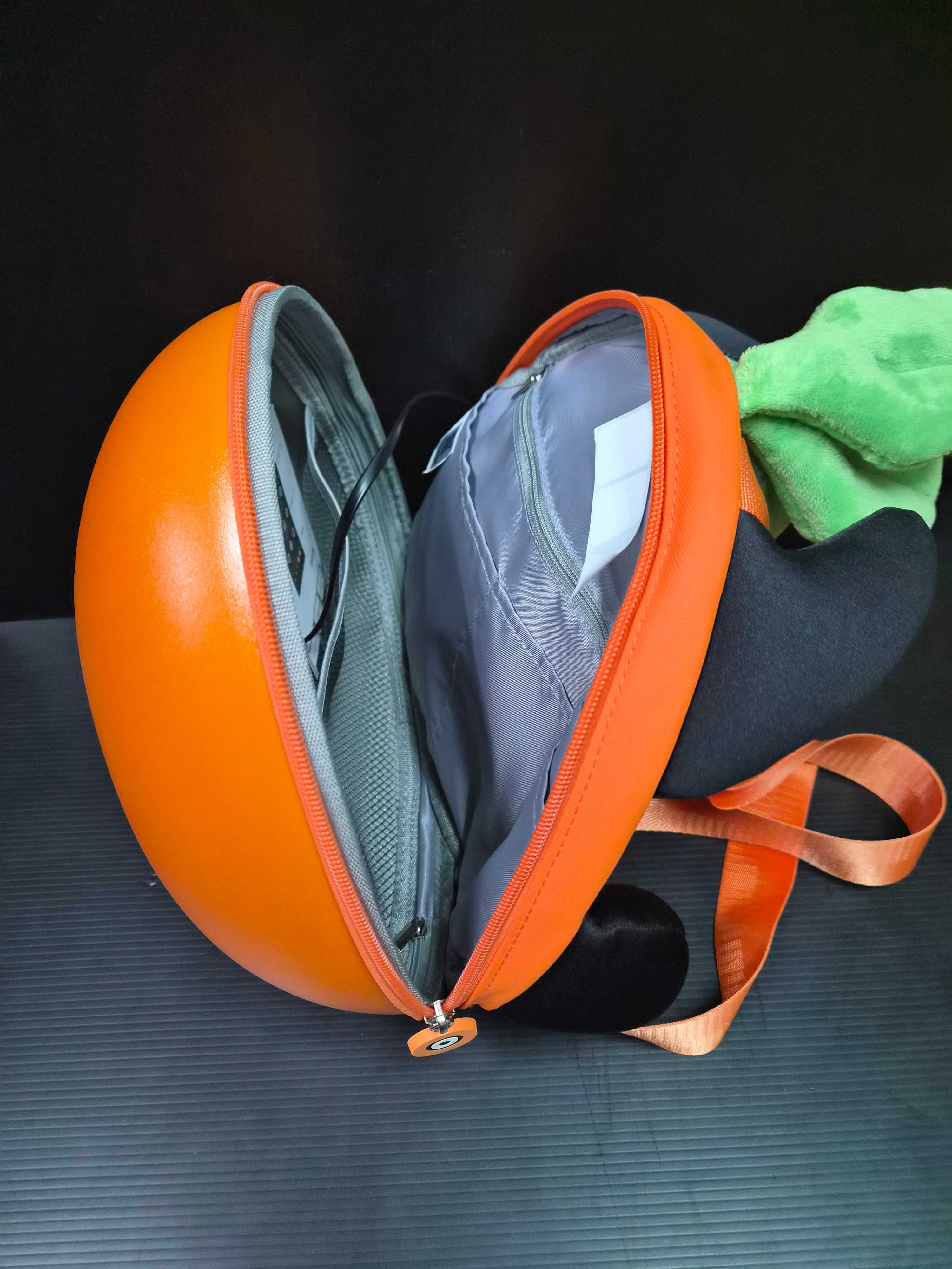 Pumpkin Led Monster Backpack