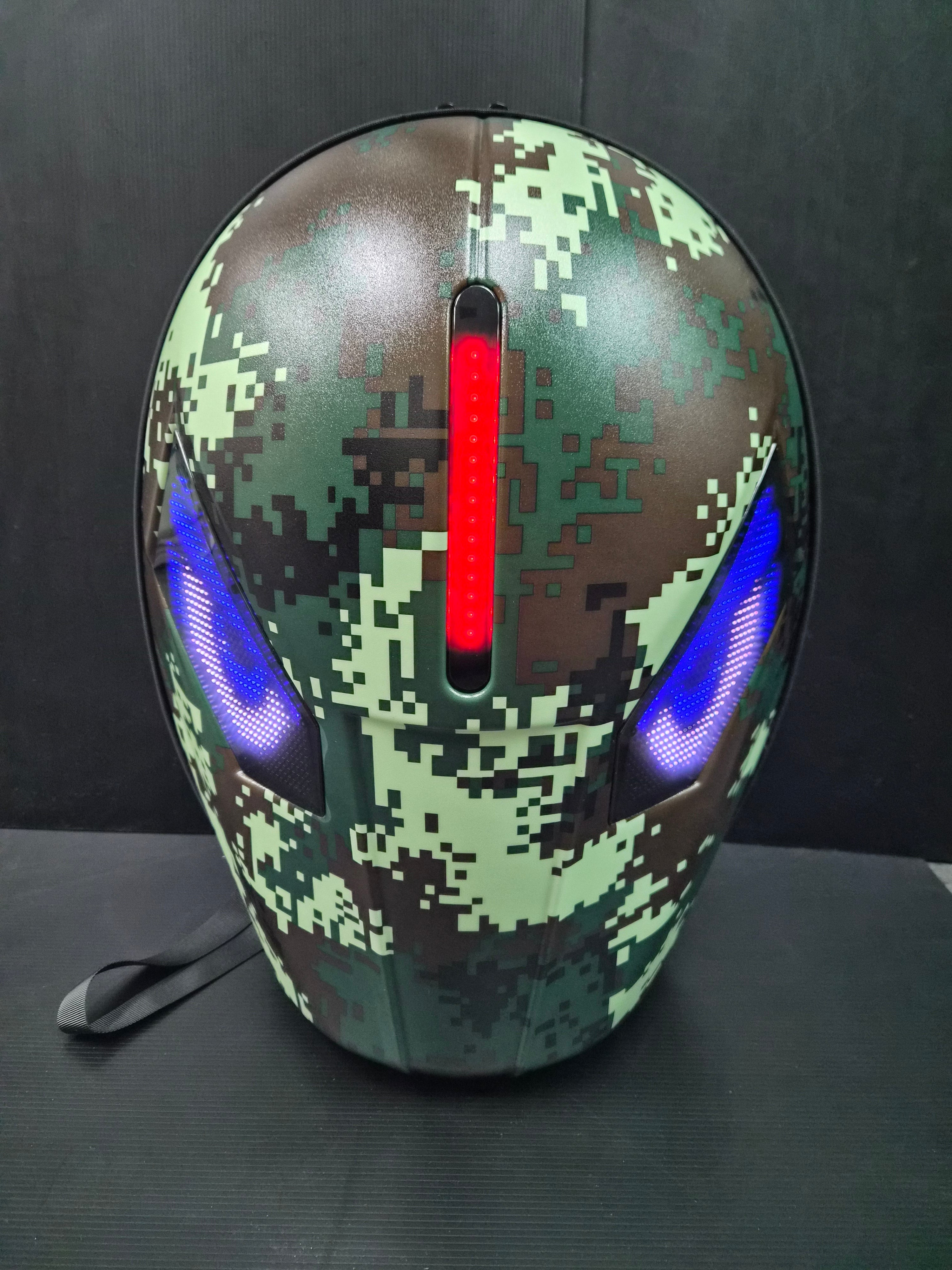 LED Army Green Backpack