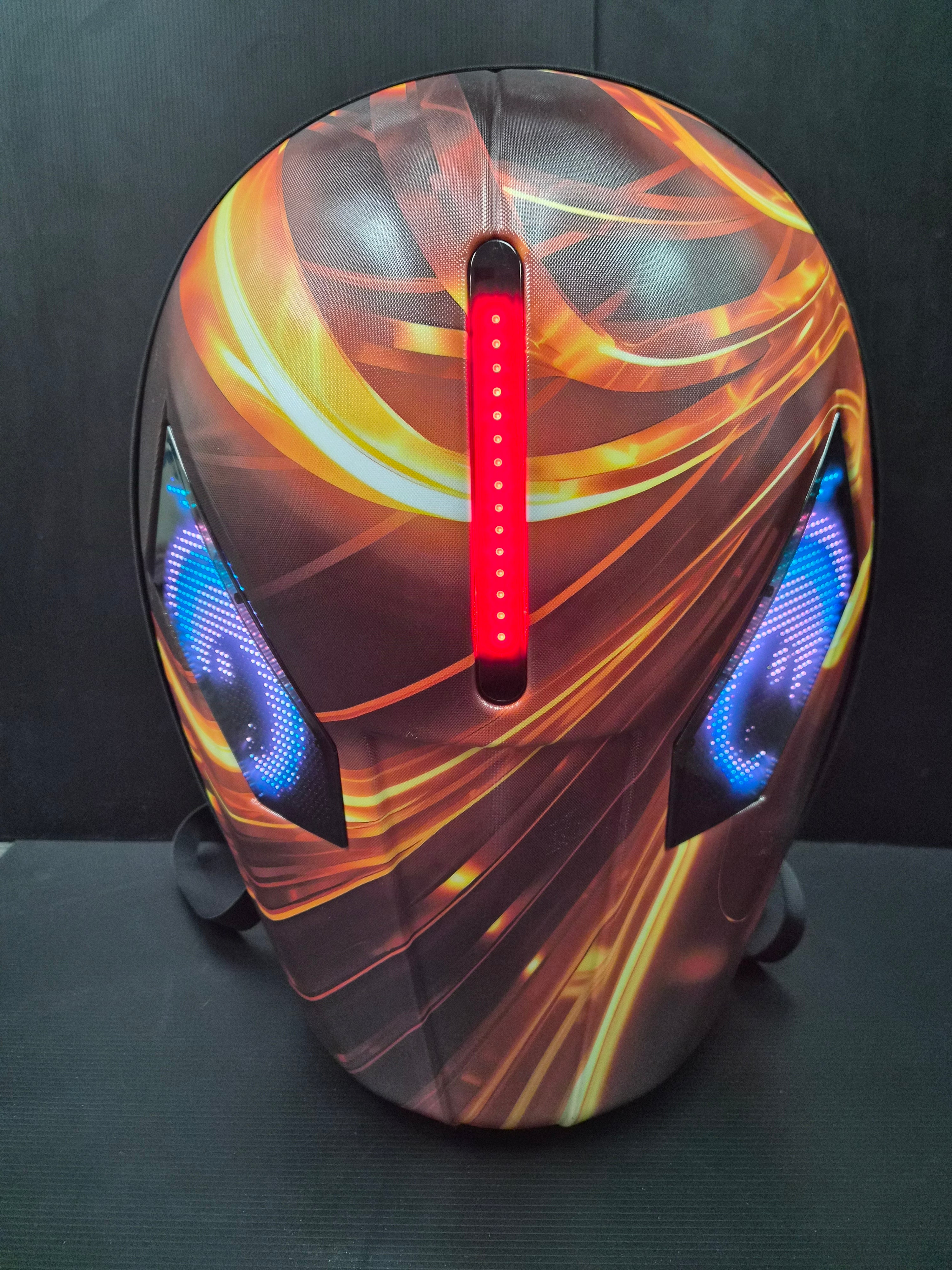 Cyber LED Mask Backpack