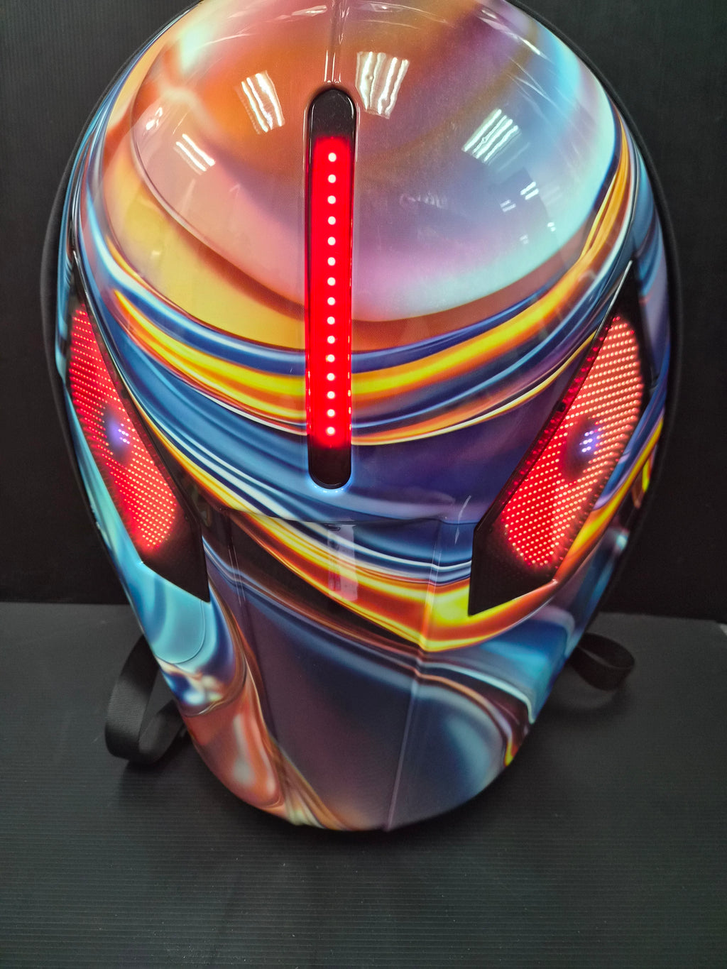 Cyber LED Mask Backpack