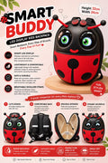 🐞 Cute Ladybug Kids Led Backpack