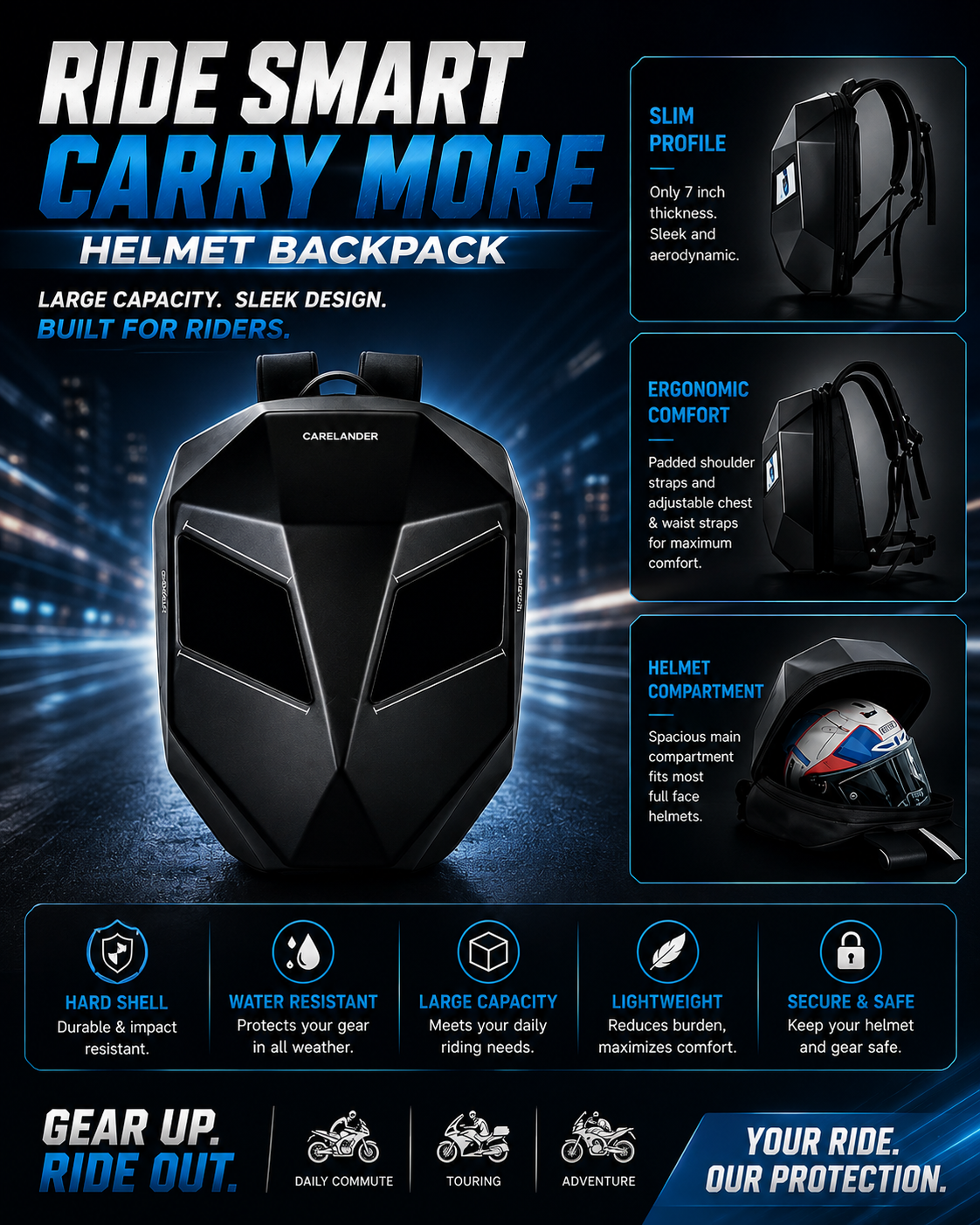 LED Backpack