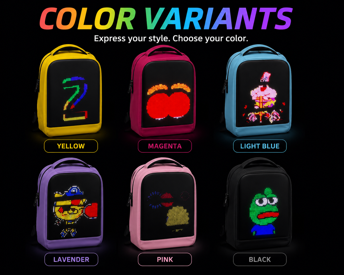 LED Display Backpack
